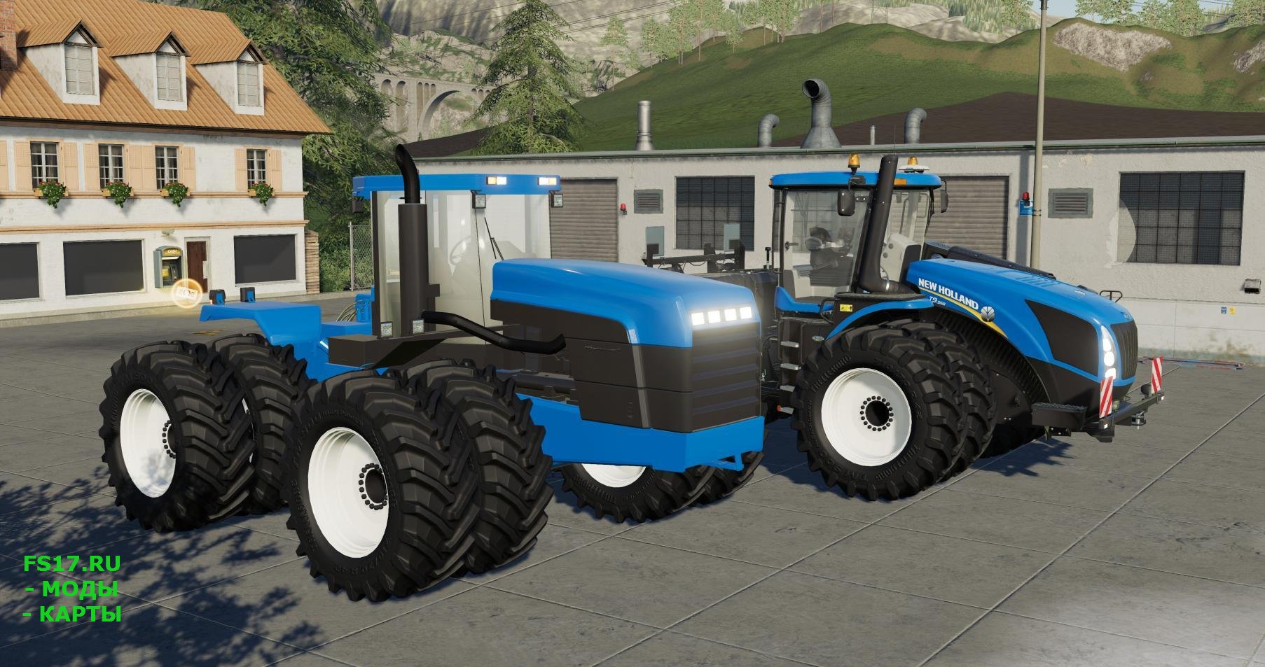 Трактор NEW HOLLAND 9822 V1.0.0.0 для Farming Simulator 2019