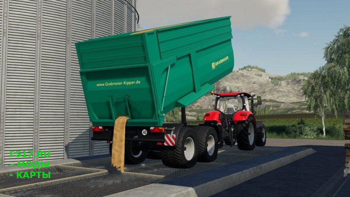 Прицеп GRABMEIER MULDENKIPPER V1.0.0.0 для Farming Simulator 2019