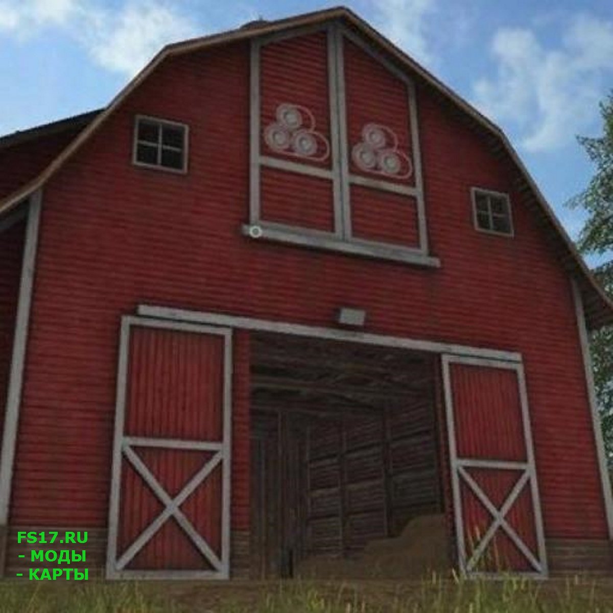 Точка продажи тюков BALE BARN SELLPOINT V1.0.0.0 для Farming Simulator 2019