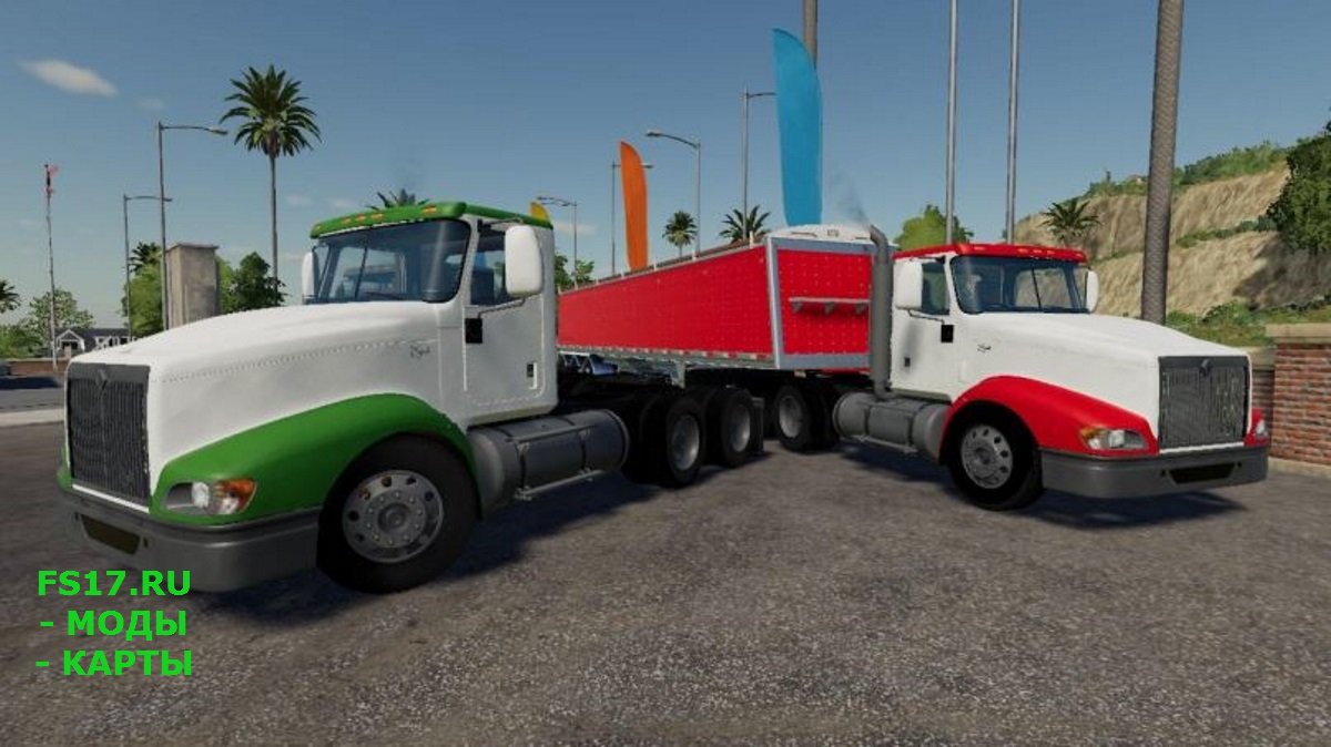 Тягач International Eagle 9400 v 1.0 для Farming Simulator 2019