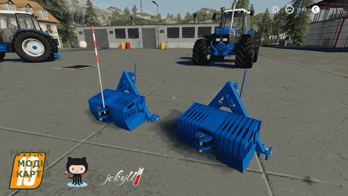 Противовес FRONTGEWICHT DER MARKE FORD V1.0 для Farming Simulator 2019