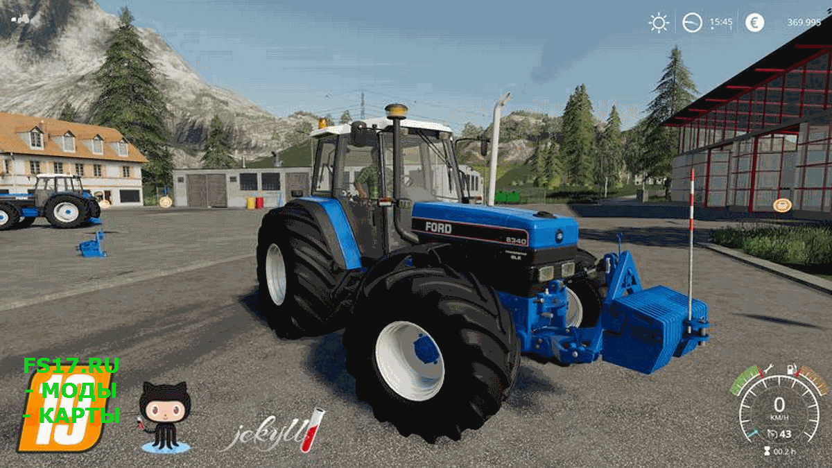 Трактор FORD 40ER SERIES V1.3.0 для Farming Simulator 2019