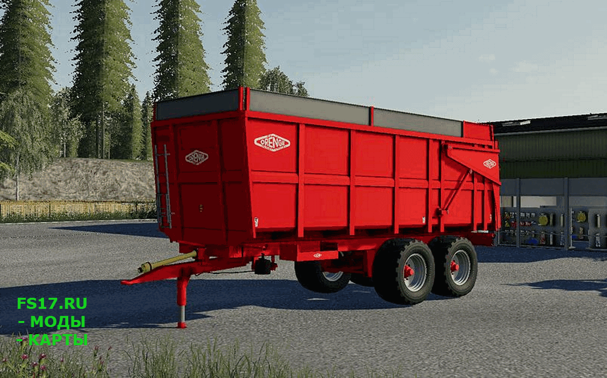 Прицеп ORENGE ORM 160 (16T) V1.0 для Farming Simulator 2019