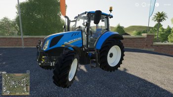 Трактор NEW HOLLAND T5 GEBRAUCHT V1.0.0.0 для Farming Simulator 2019