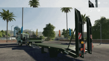 Трал Flielg semi trailer v 1.0 для Farming Simulator 2019
