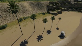 Пак пальм Placeable palms v 1.0 для Farming Simulator 2019