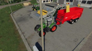 Перегрузочная станция Fliegl Overload Station v 1.0.1.1 для Farming Simulator 2019