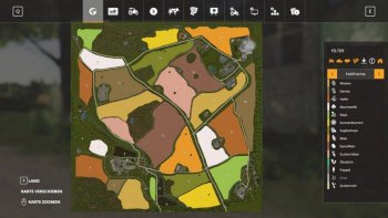 Карта THURINGER OBERLAND V1.3 BETA для Farming Simulator 2019