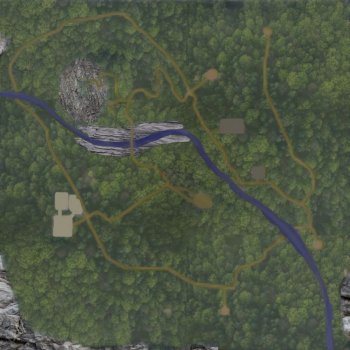 Карта Boulder Canyon Logging Map v 1.1 для Farming Simulator 2019