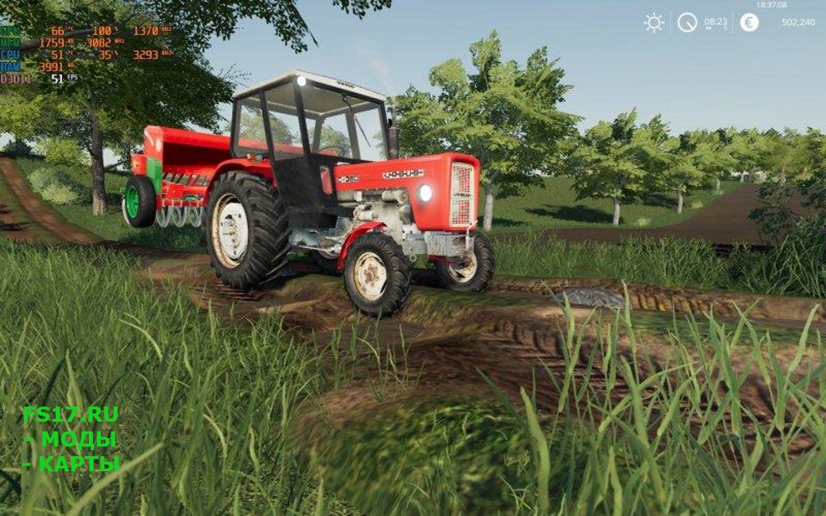 Трактор URSUS C360 V1.0.0.0 для Farming Simulator 2019
