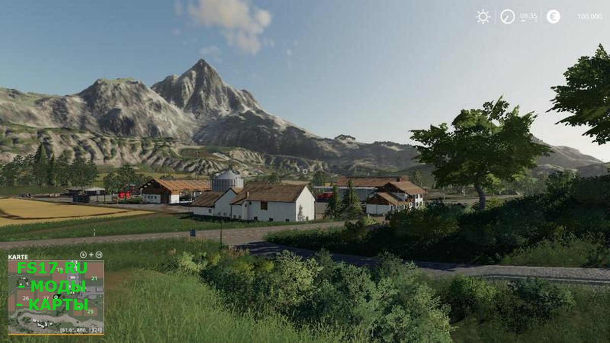 Карта FELSENTAL MAP V1.2 для Farming Simulator 2019