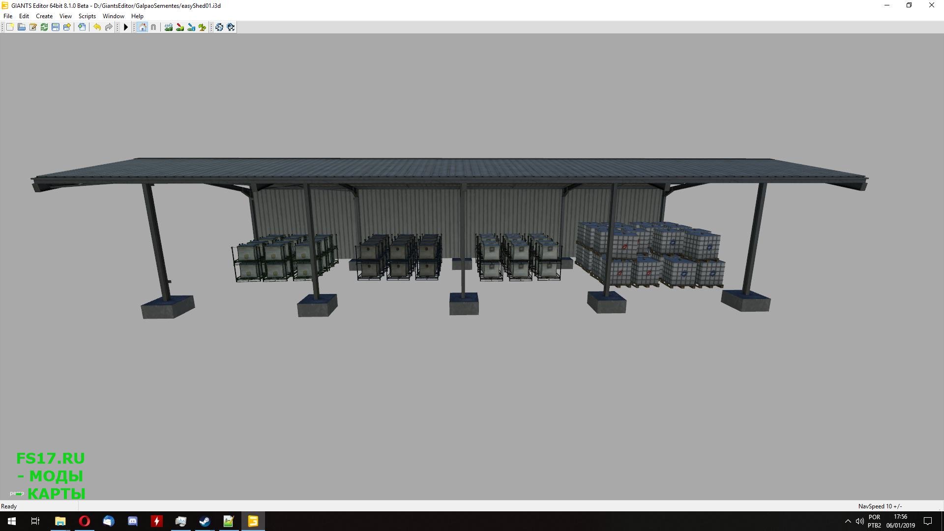 Точка продажи SUPPLIES SHED V1.0 для Farming Simulator 2019