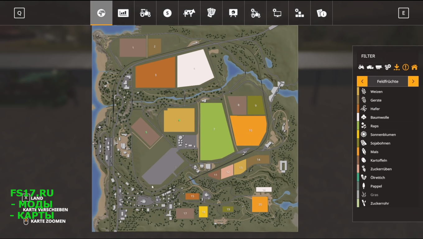 Карта схпк новобиинский для farming simulator 2019