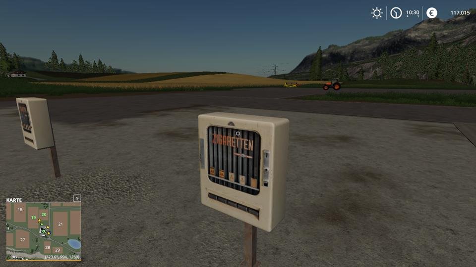 Сигаретный автомат DDR ZIGARETTENAUTOMAT V1.0 для Farming Simulator 2019