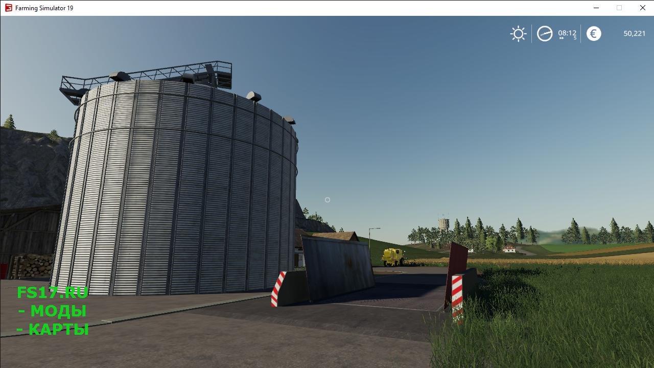 Хранилище SILO PLACEABLE V1.0.0.0 для Farming Simulator 2019