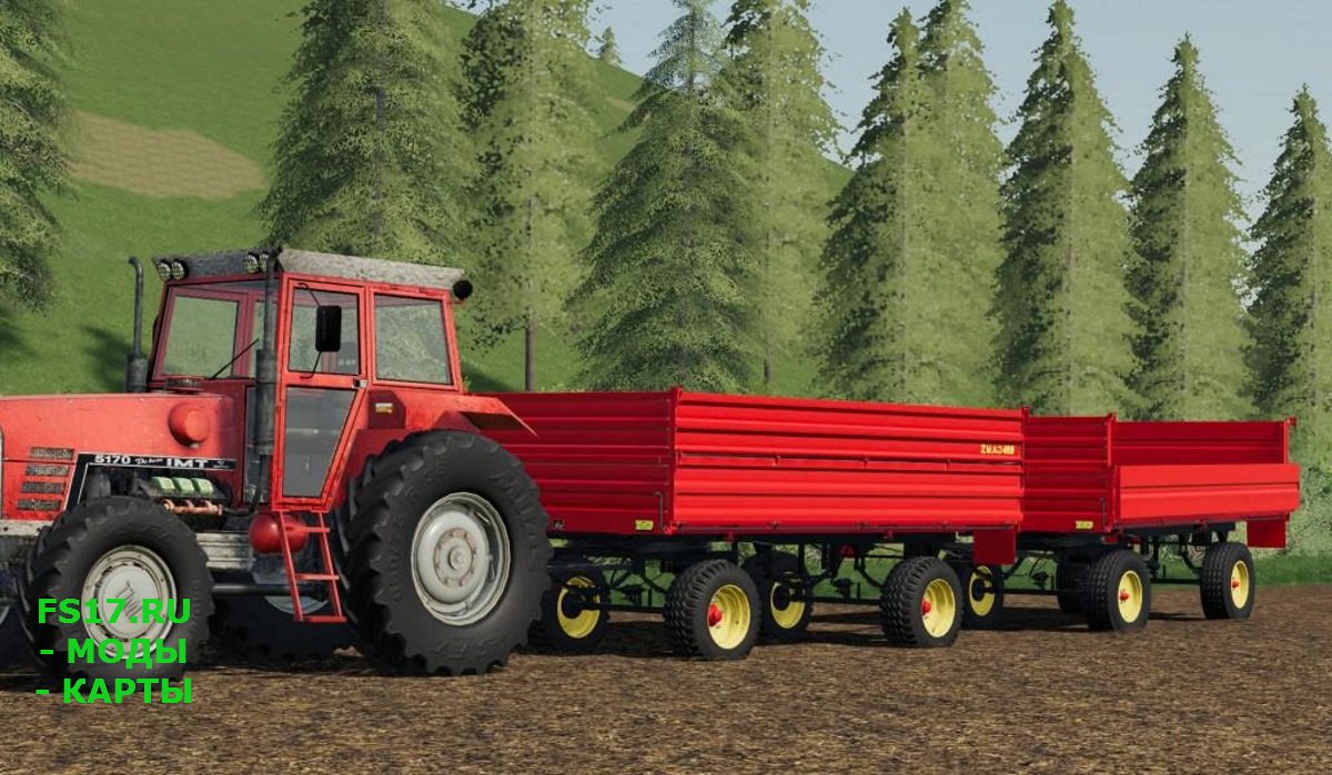 Прицеп ZMAJ 489 V1.0.0.0 для Farming Simulator 2019