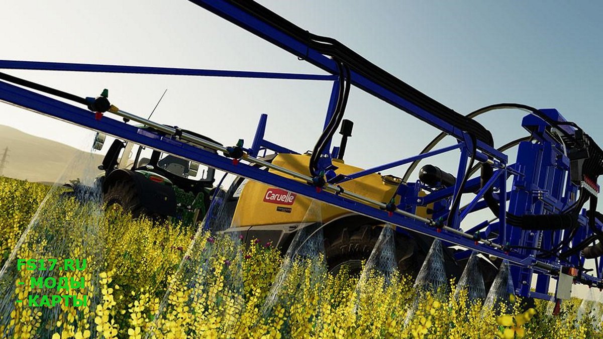 Опрыскиватель CARUELLE NICOLAS STILLA 460 V1.0.0.0 для Farming Simulator 2019