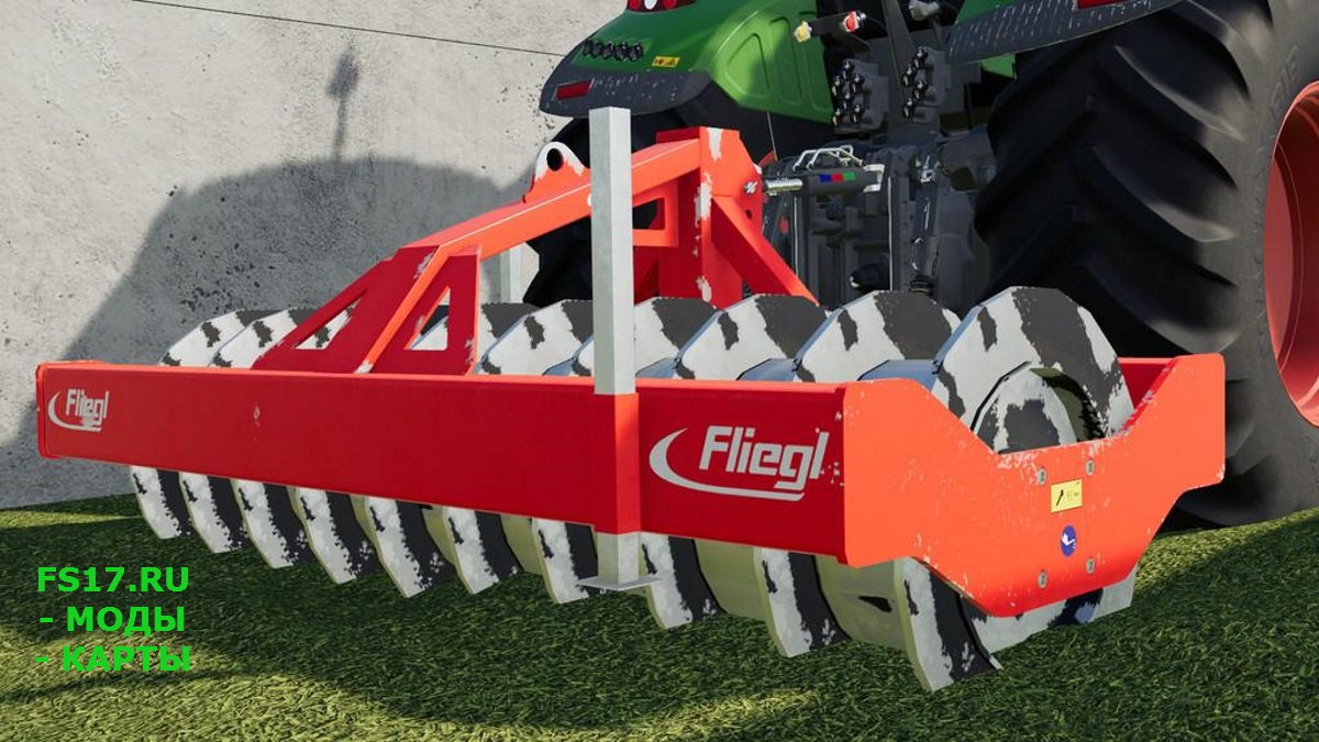 Уплотнитель силоса FLIEGL SILOROLLER V2.0.0.0 для Farming Simulator 2019
