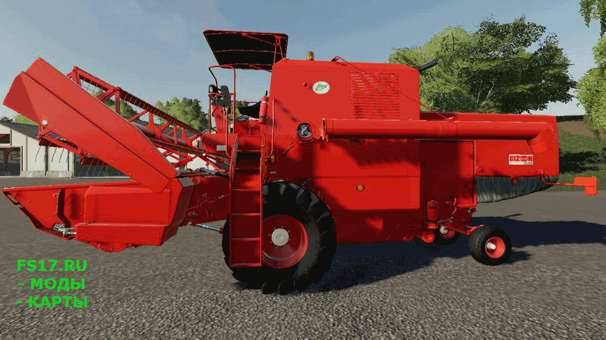 Комбайн BIZON HARVESTER & HEADER PACK V1.0.0.0 для Farming Simulator 2019