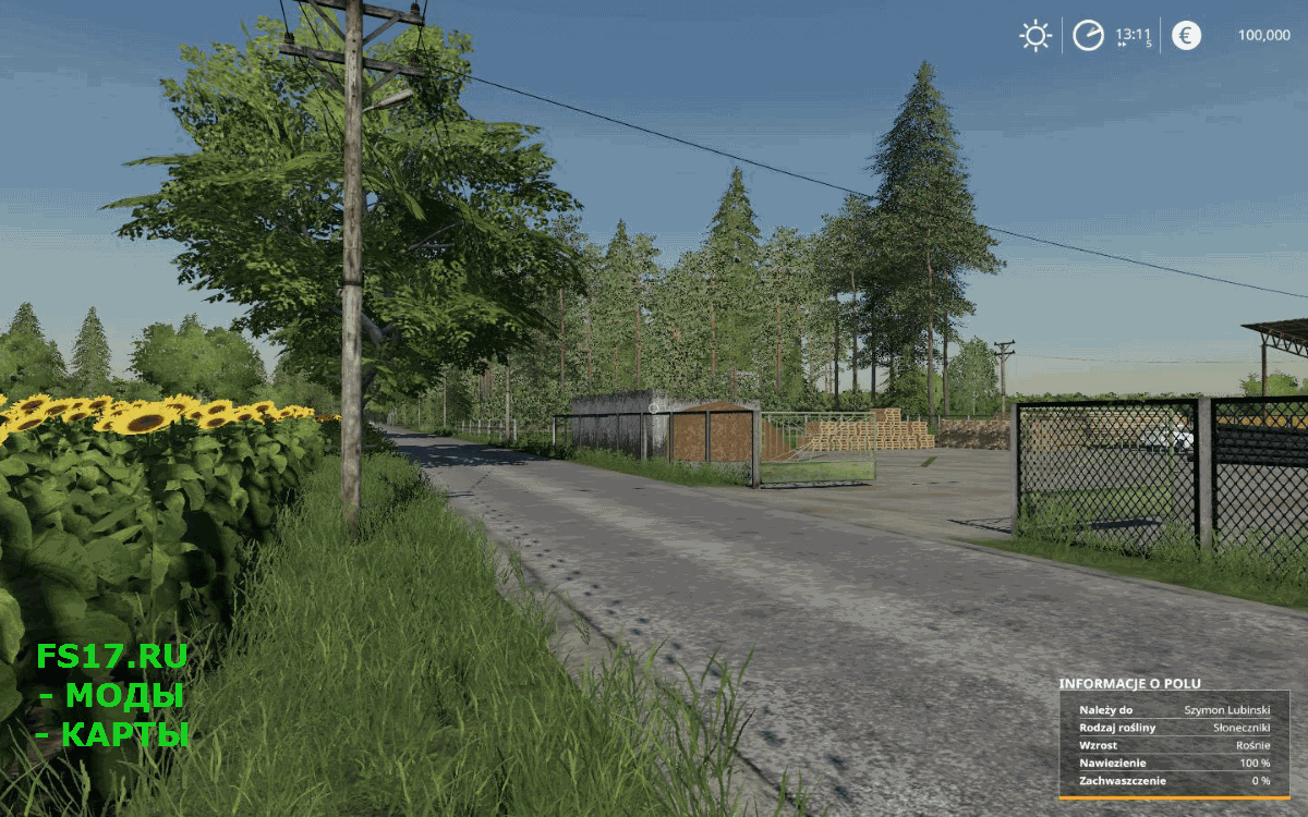 Мод карта рассвет для farming simulator 2019