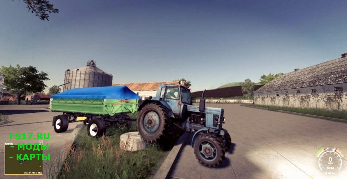 Трактор МТЗ 82 V1.2.0.0 для Farming Simulator 2019