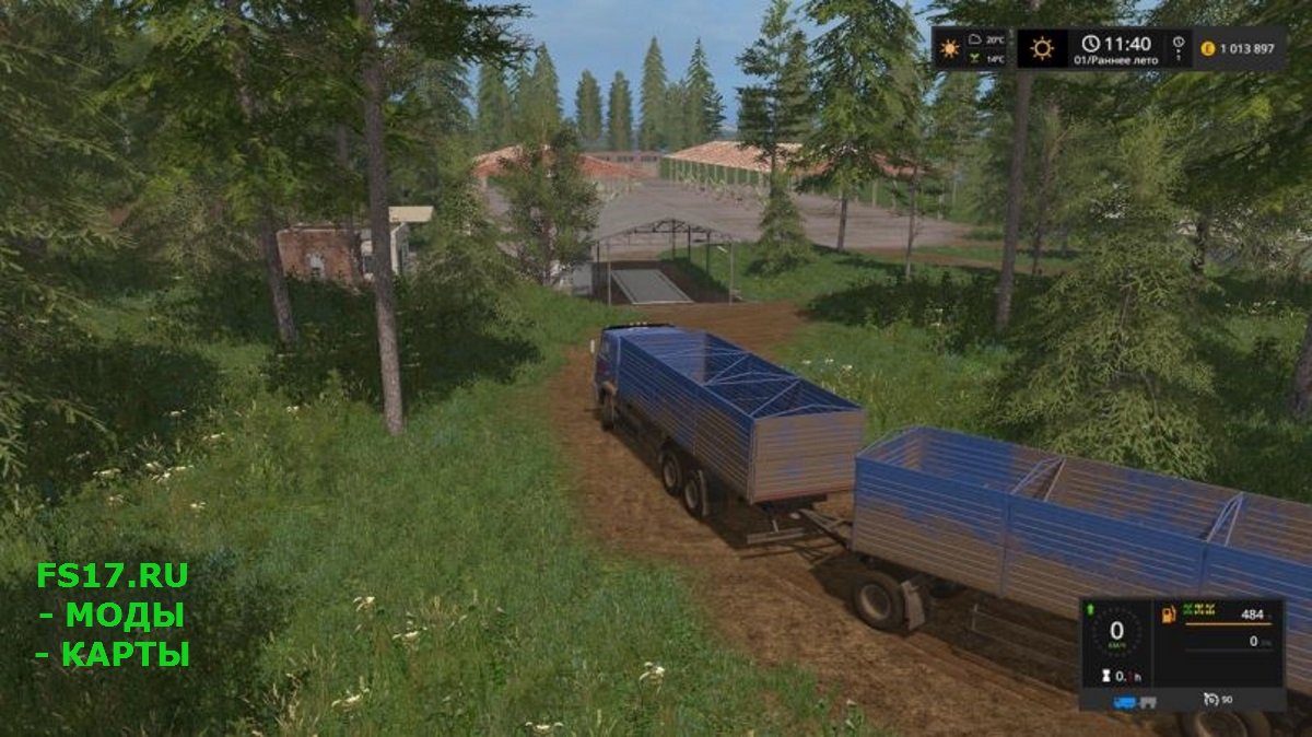 Fs 17 карта россия