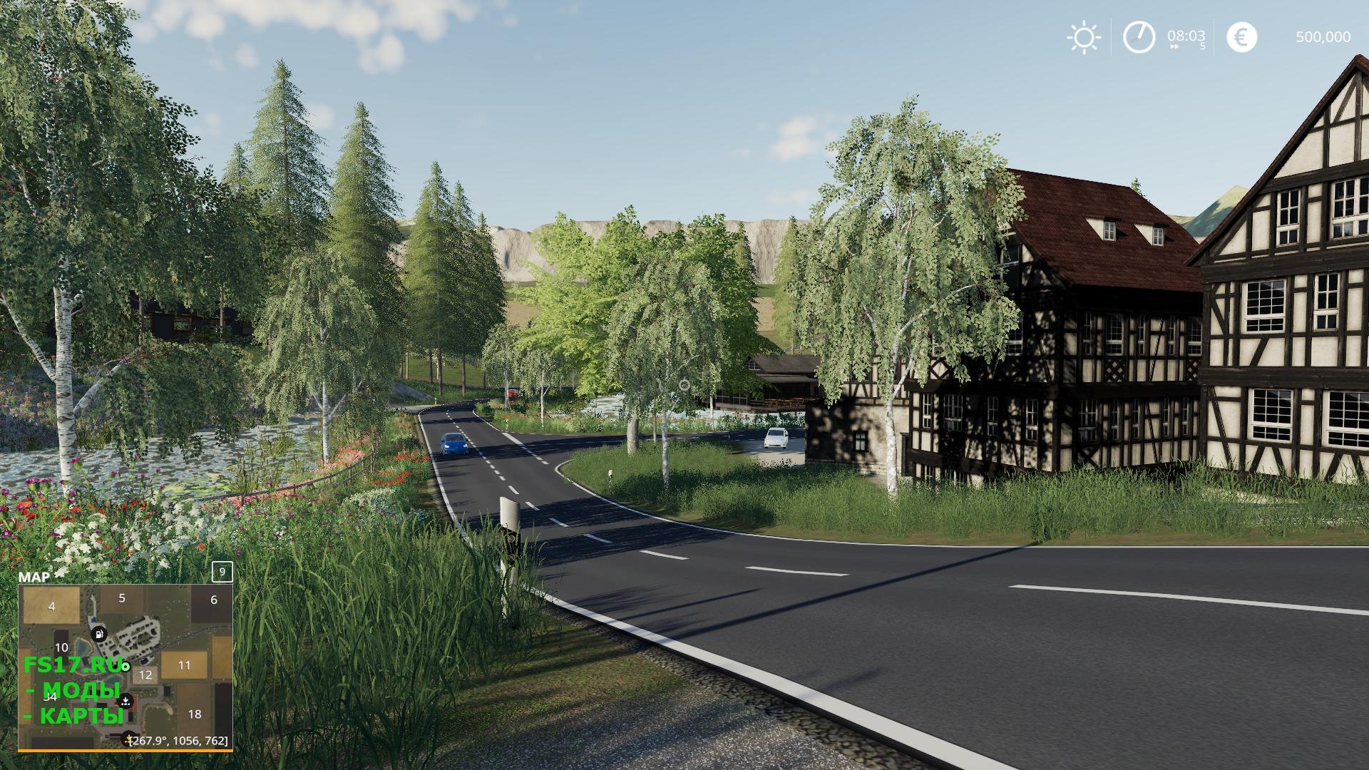 Карта AMMERGAUER ALPEN V1.1.0.0 для Farming Simulator 2019