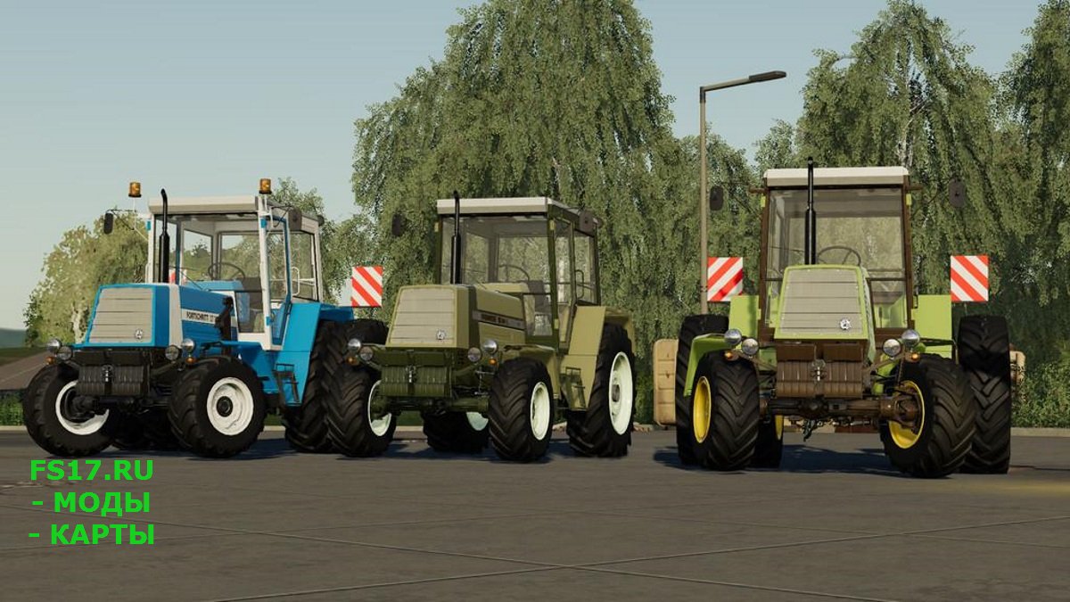 Пак тракторов FORTSCHRITT ZT 320-323-A V1.1.0.0 для Farming Simulator 2019