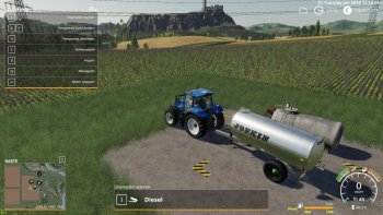 Цистерна TRANSPORTFASS 7300 V1.0.0.0 для Farming Simulator 2019