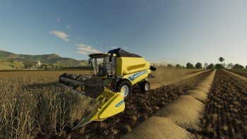 Комбайн NEW HOLLAND TC5.90 V1.0.0.0 для Farming Simulator 2019