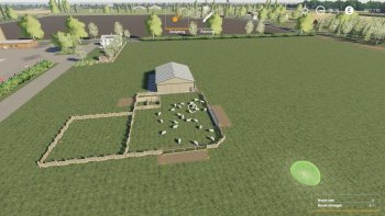 Овчарня PLACEABLE SHEEP FOLD V1.0.0.1 для Farming Simulator 2019