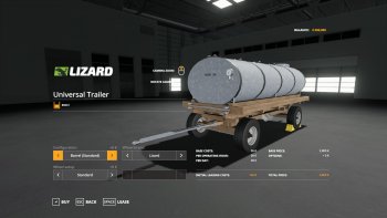 Прицеп LIZARD UNIVERSAL TRAILER V1.0.0 для Farming Simulator 2019
