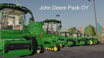 Пак JOHN DEERE PACK OY MP V19.5 для Farming Simulator 2019