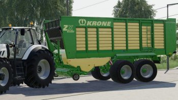Прицеп подборщик KRONE ZX 430 GD V1.0.0.0 для Farming Simulator 2019
