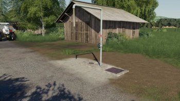 Источник воды WATER SUPPLY STATION V1.0 для Farming Simulator 2019