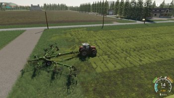 Валковая жатка KRONE SWADRO 2000 V2.0 для Farming Simulator 2019