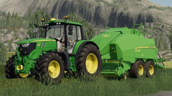 Тюкопресс JOHN DEERE 1424C V1.0.0.0 для Farming Simulator 2019
