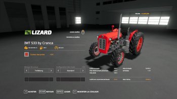 Трактор IMT 533 V1.0.0.0 для Farming Simulator 2019