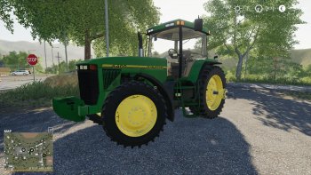 Трактор JOHN DEERE 8400 V1.1.0.0 для Farming Simulator 2019