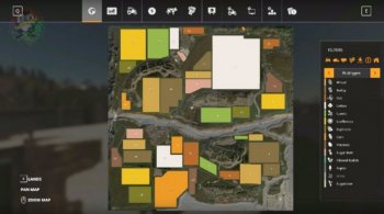Карта Flusstal XXL All New v 2.0.0.1 для Farming Simulator 2019