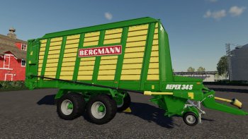 Прицеп подборщик BERGMANN REPEX 34S V1.0.0.0 для Farming Simulator 2019