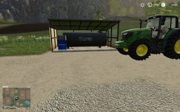 Заправочная станция FUELTANK PLACEABLE V1.0 для Farming Simulator 2019