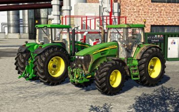 Трактор JOHN DEERE 7020 SERIES V2.0.0.0 для Farming Simulator 2019