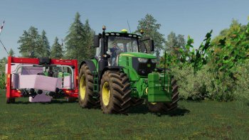 Трактор JOHN DEERE 6R V1.0.0.1 для Farming Simulator 2019
