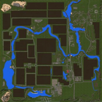 Карта Россия v 2.1.6 для Farming Simulator 2017