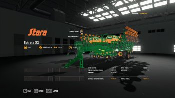Сеялка STARA ESTRELA 32 SEEDER V1.0.0.0 для Farming Simulator 2019