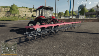 Борона BRONY 5 JAR-MET V1.0.0.0 для Farming Simulator 2019