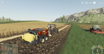 Тюкопресс с обмотчиком KUHN STRAW BALE WRAP V1.0 для Farming Simulator 2019
