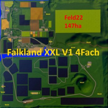 Карта FALKLAND XXL V1.1.0.0 для Farming Simulator 2019