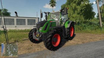 Трактор FENDT 700 VARIO V1.0.0.0 для Farming Simulator 2019
